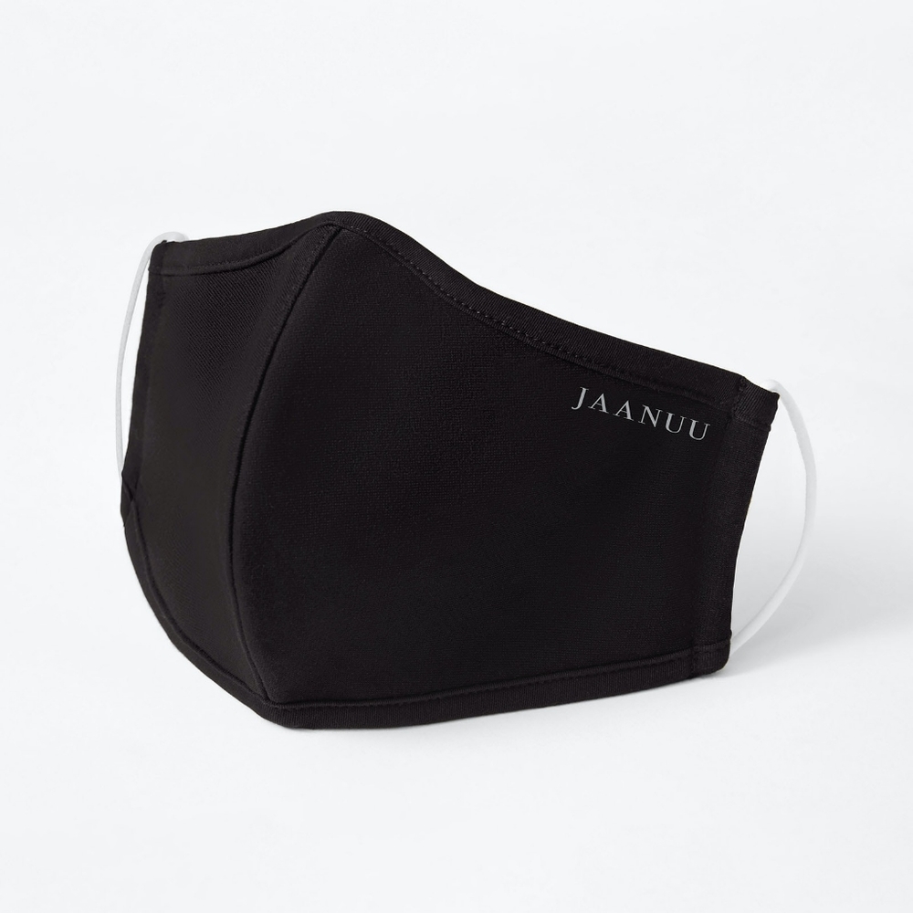 Ten Black Jaannu Kids Masks